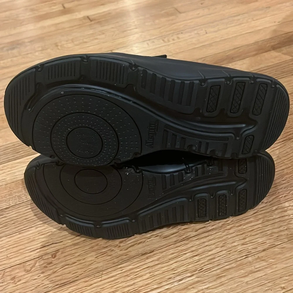 Algeria Double Trouble Black Mesh Shoe